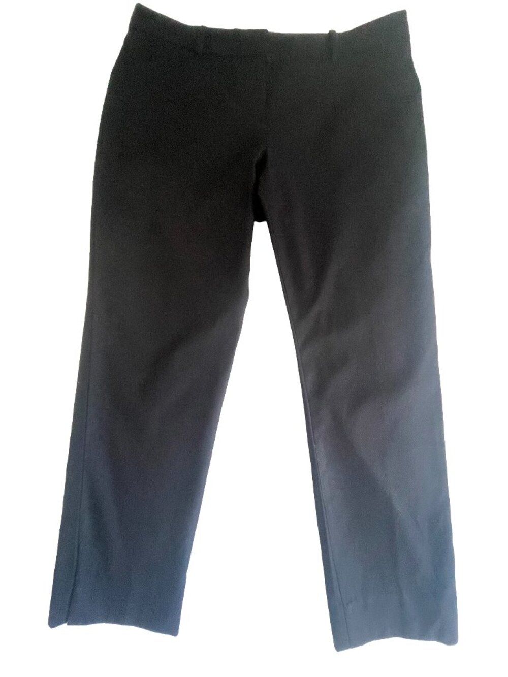 Talbots Hampshire Navy Career Pants 12P Stretch Straight Leg